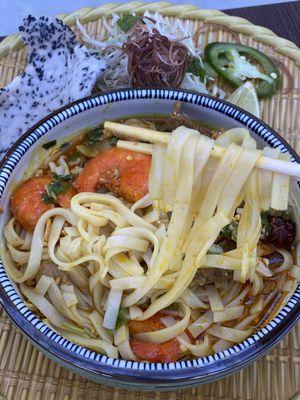 Shrimp & Pork Noodle soup