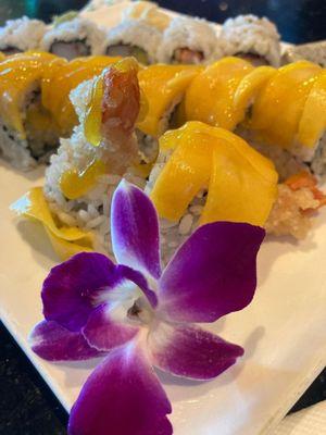 Mango Dragon Roll