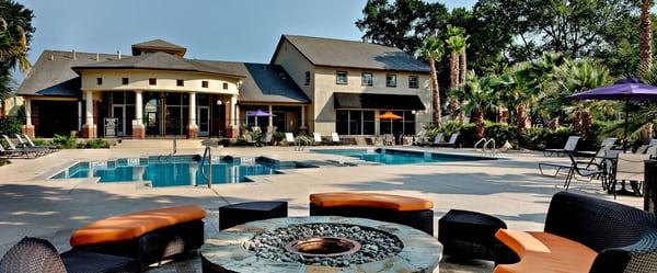 Come hang out by our pool in the warm summer months and relax!