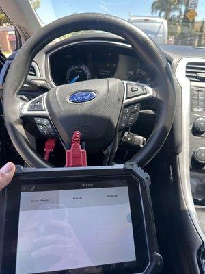 Ford fusion flip key made