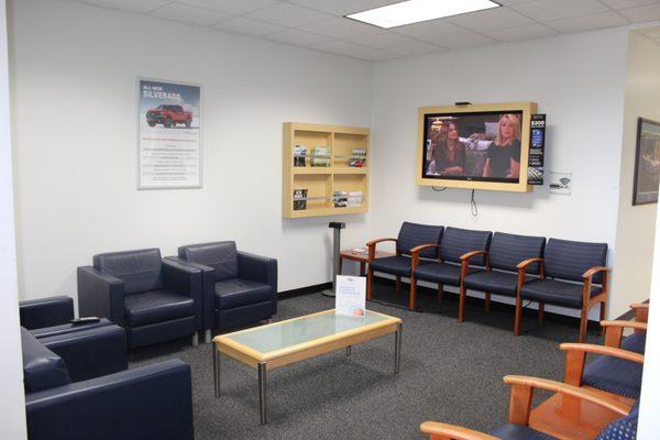 Comfortable Customer Lounge at Griffin Chevrolet