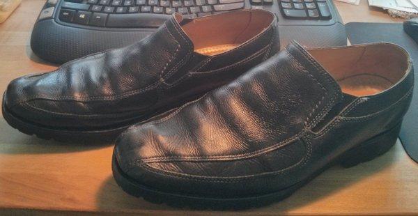 Loafers restored to better-than-new condition! Amazing value!