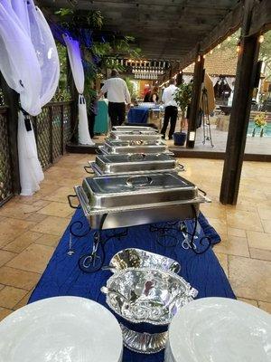 Wedding buffet