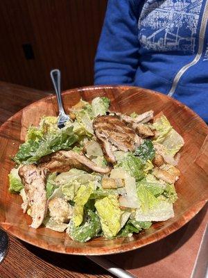 Chicken Caesar salad