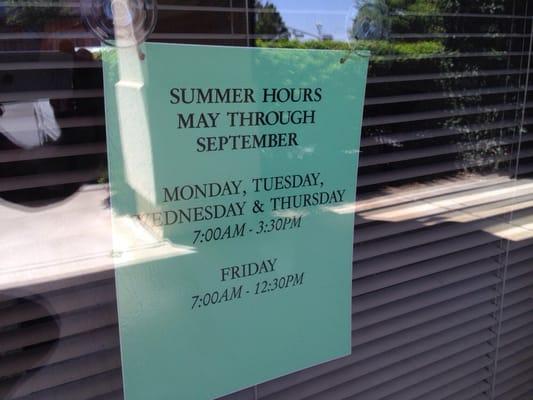 This is the problem...good luck getting an appointment with these hours.