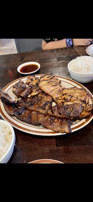 Teri Chicken n Kalbi ribs.So good!!