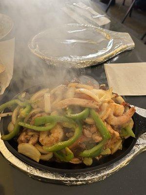 Sizzling El Camino Fajitas