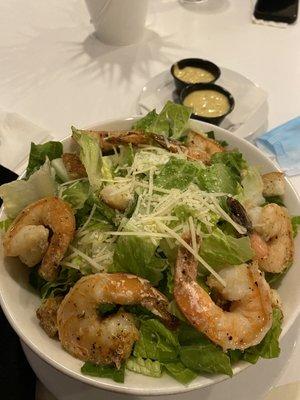 Shrimp Cesar salad