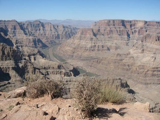 One of the views at the Grand Canyon