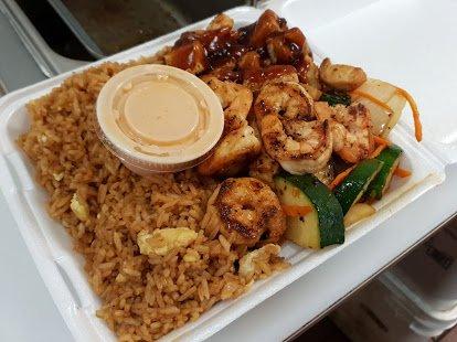 Hibachi Chicken and Shrimp