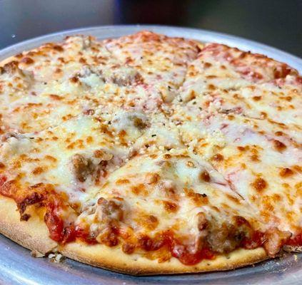 Cheese & Sausage Pizza