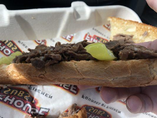 Firehouse Steak and Cheese Sub