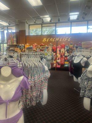 Swimsuits, souvenirs, and more!