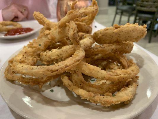 Onion rings--really great