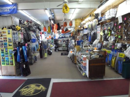 Full line, full inventory of diving and fishing gear!