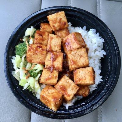 Spicy Tofu Teriyaki Bowl