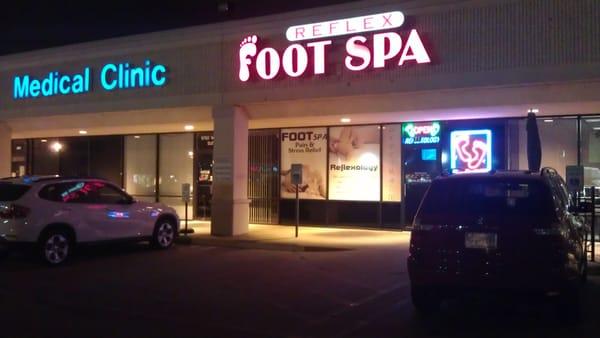 Reflex foot spa!