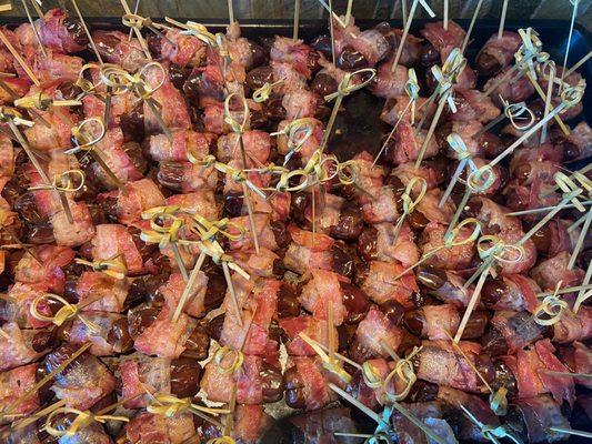 Bacon Wrapped dates