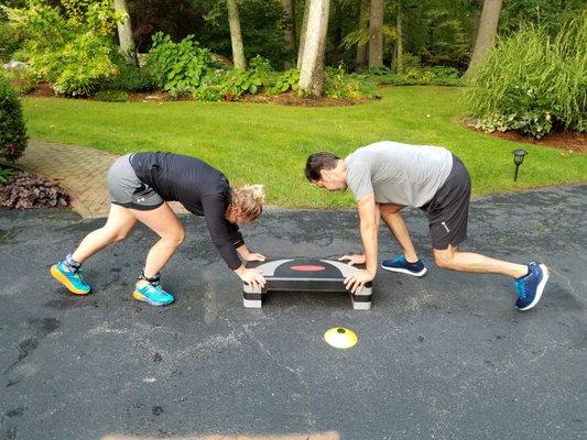 Patio Training!