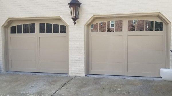 CHI overlay Carriage Garage door