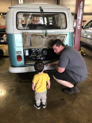 At European Motorcar Service we are happy to explain which repairs are needed and why.