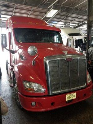 My truck is being serviced at Dallas kenworth on Irving boulevard