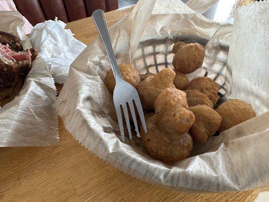 Fried mushrooms