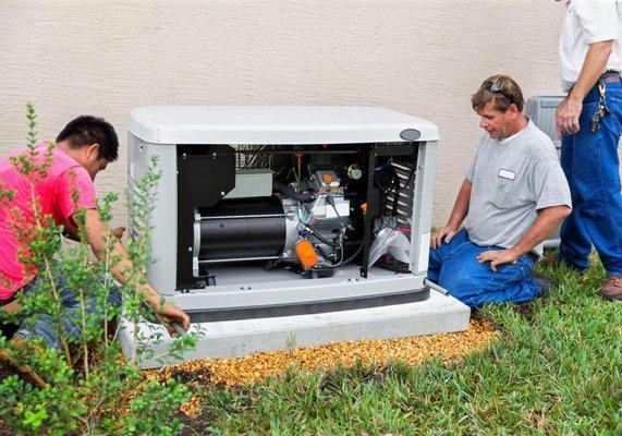 Generator installation