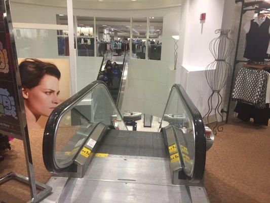 Dillard's Fayette Mall escalators