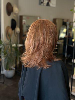 Luxurious copper