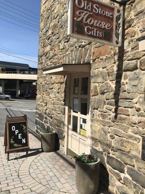 Old Stone House on Chestnut St., owned and operated by Service League of Morgantown is the oldest stone structure in Monongalia County.