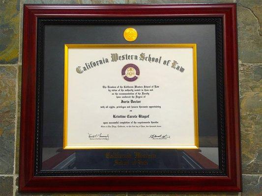 San Diego Law School Graduate from California Western School of Law