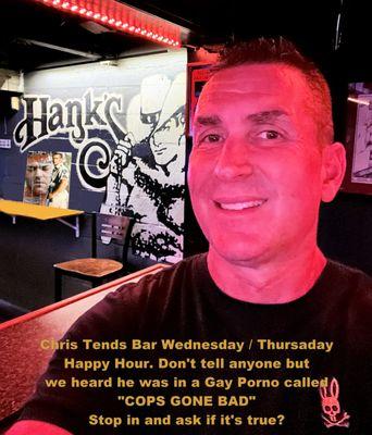 Hank's Happy Hour with Chris Steele