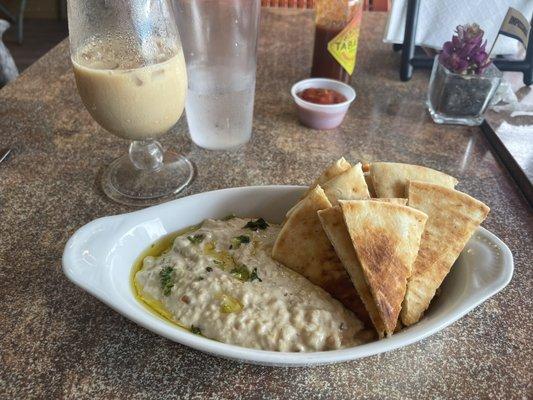 Baba ghanoush! Yum!