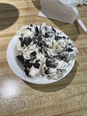 Oreo Desert - the only good thing here