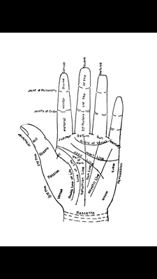 Gifted palm reader with over 50 years experience