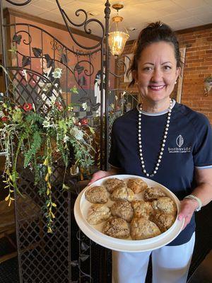 Tea Party by BuchuVida hosted by Jo and showcasing our scones.