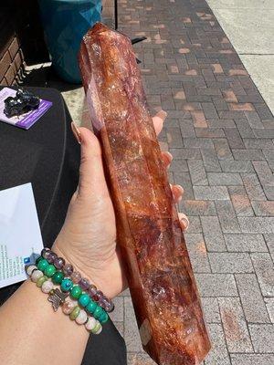 Giant Fire Quartz