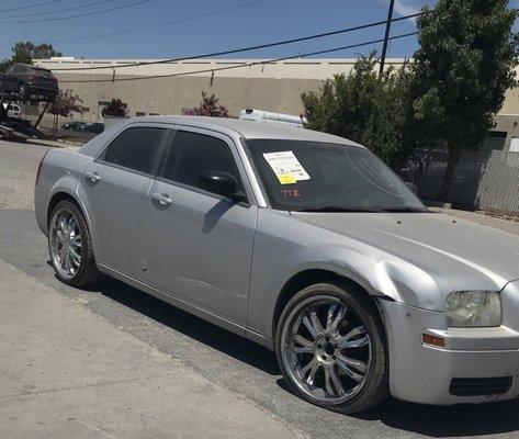 My vehicle was dusty. dirty and ready for sale!