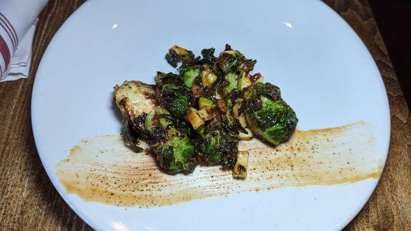 Fried Brussel Sprouts