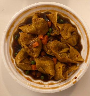 Wonton in Hot Oil