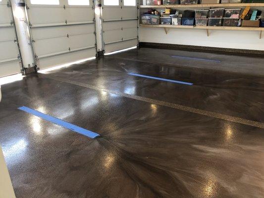 Garage floor