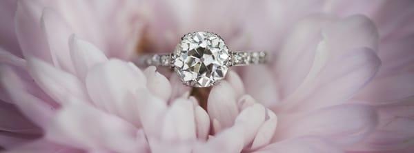 A one of a kind for your one of a kind! We specialize in old mine cut & european cut vintage diamond engagement rings!