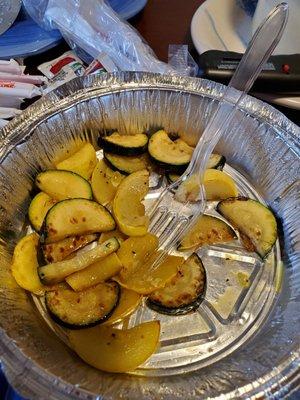 Grilled squash and zucchini. Fill that bowl up!!!!