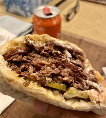 Beef shawarma