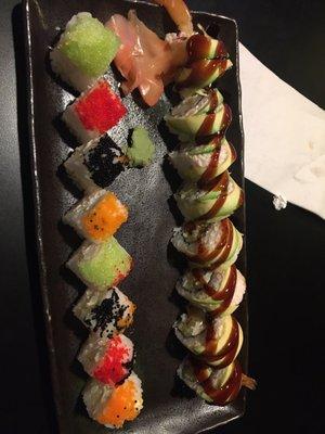 Mardi Gras roll and Army roll