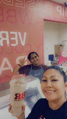 Rupika, our favorite server here at Baskin Robins!