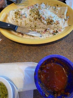 El Magwe, Mexican restaurant, the California burrito.