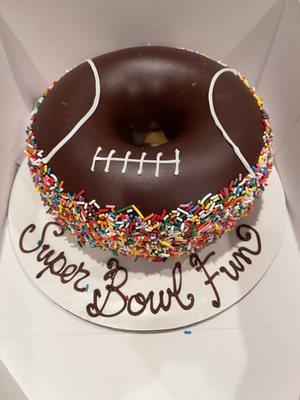 Giant Donut Cake