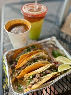 Tacos de Birria (corn) & Pepiloco